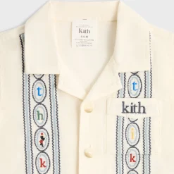 Kith Baby Novelty Embroidered Thompson Collared Shirt