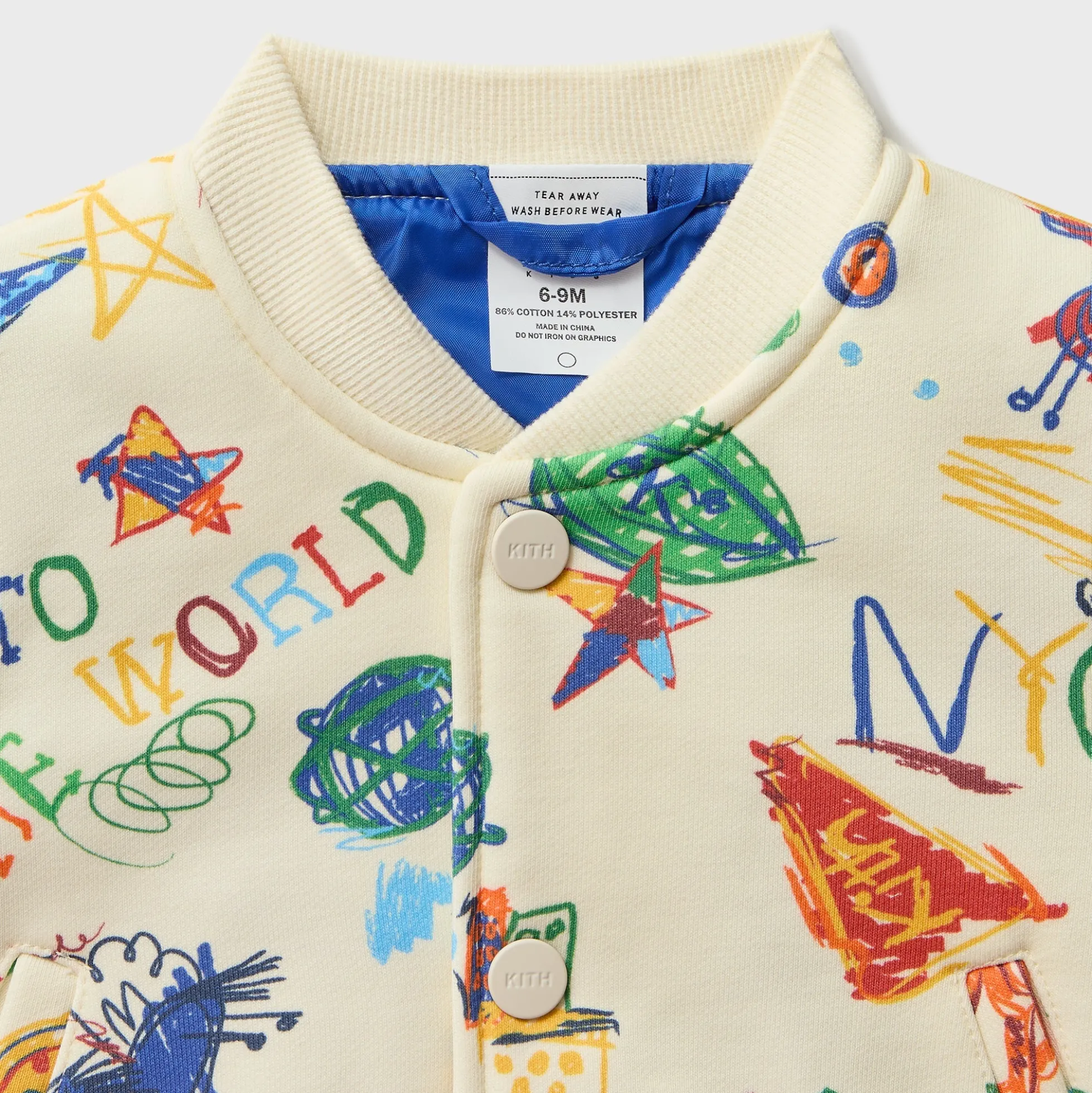 Kith Baby NY Sketchbook Varsity Jacket