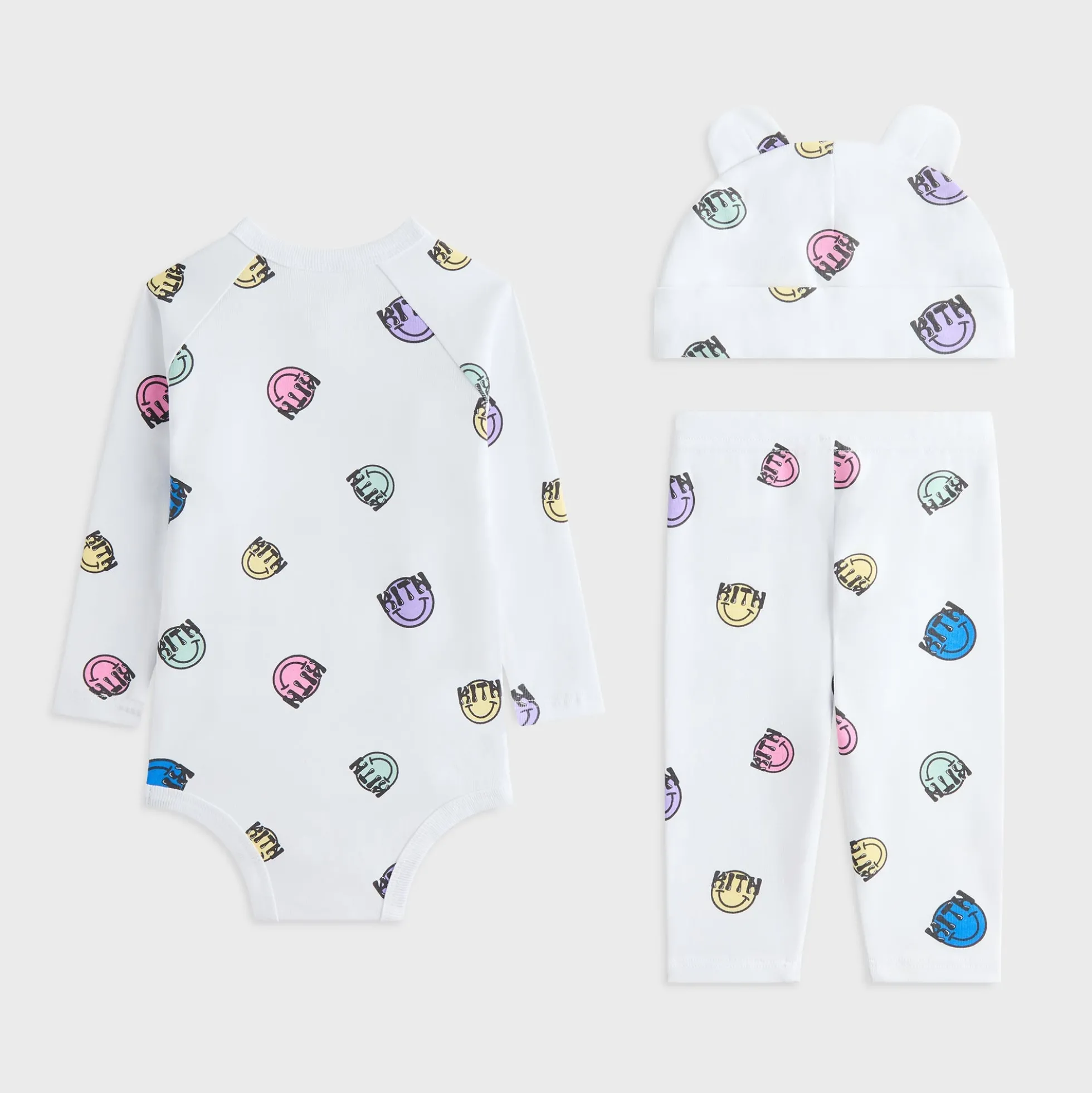 Kith Baby Printed Ribbed Bodysuit Set