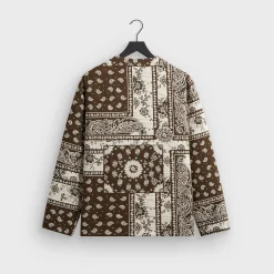 Kith Bandana Jacquard Long Sleeve Willis Shirt