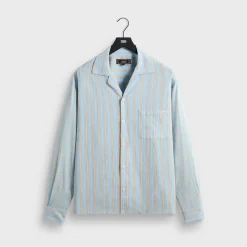 Kith Barre Stripe Long Sleeve Gianni Shirt