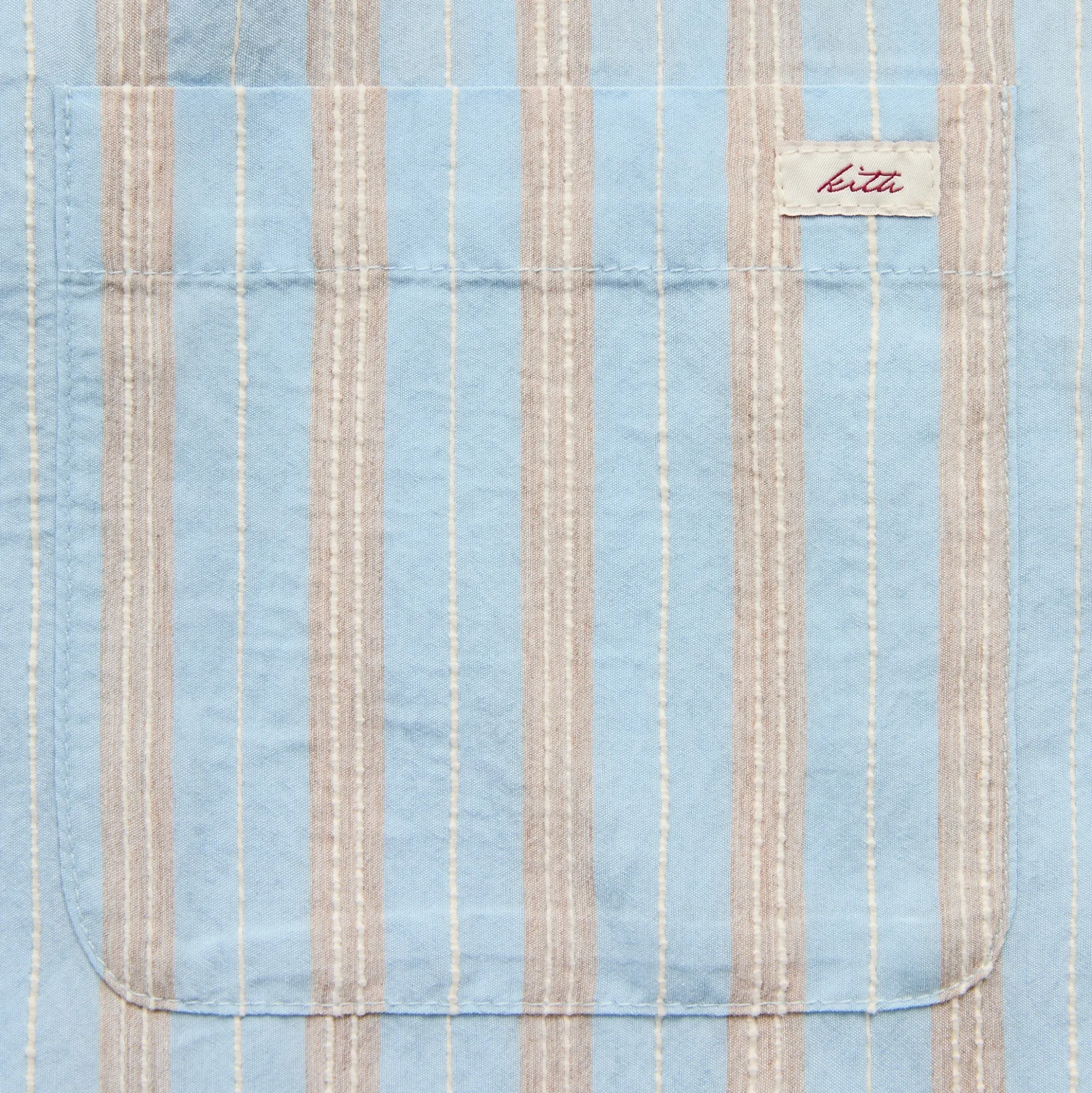 Kith Barre Stripe Long Sleeve Gianni Shirt
