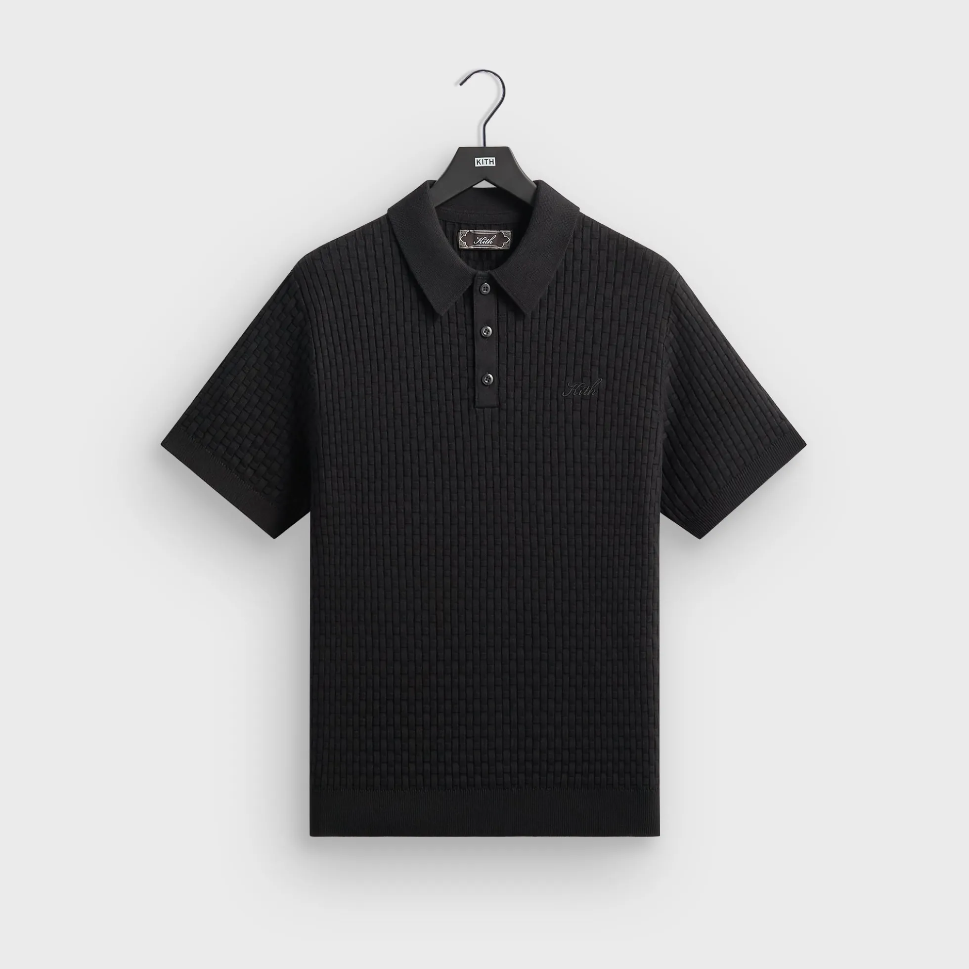 Kith Basket Weave Tilden Polo