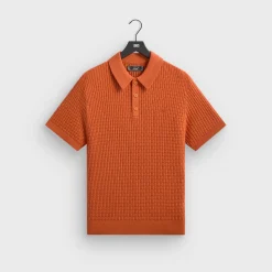 Kith Basket Weave Tilden Polo