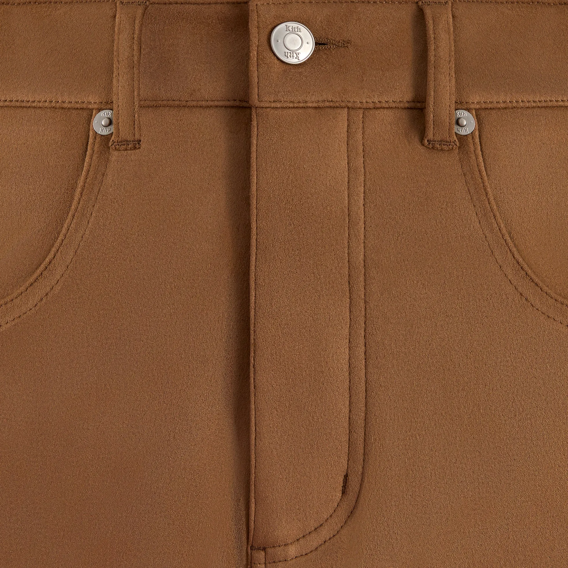Kith Bonded Microsuede Centre Pant