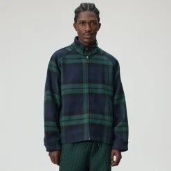 Kith Brushed Plaid Harrington Jacket