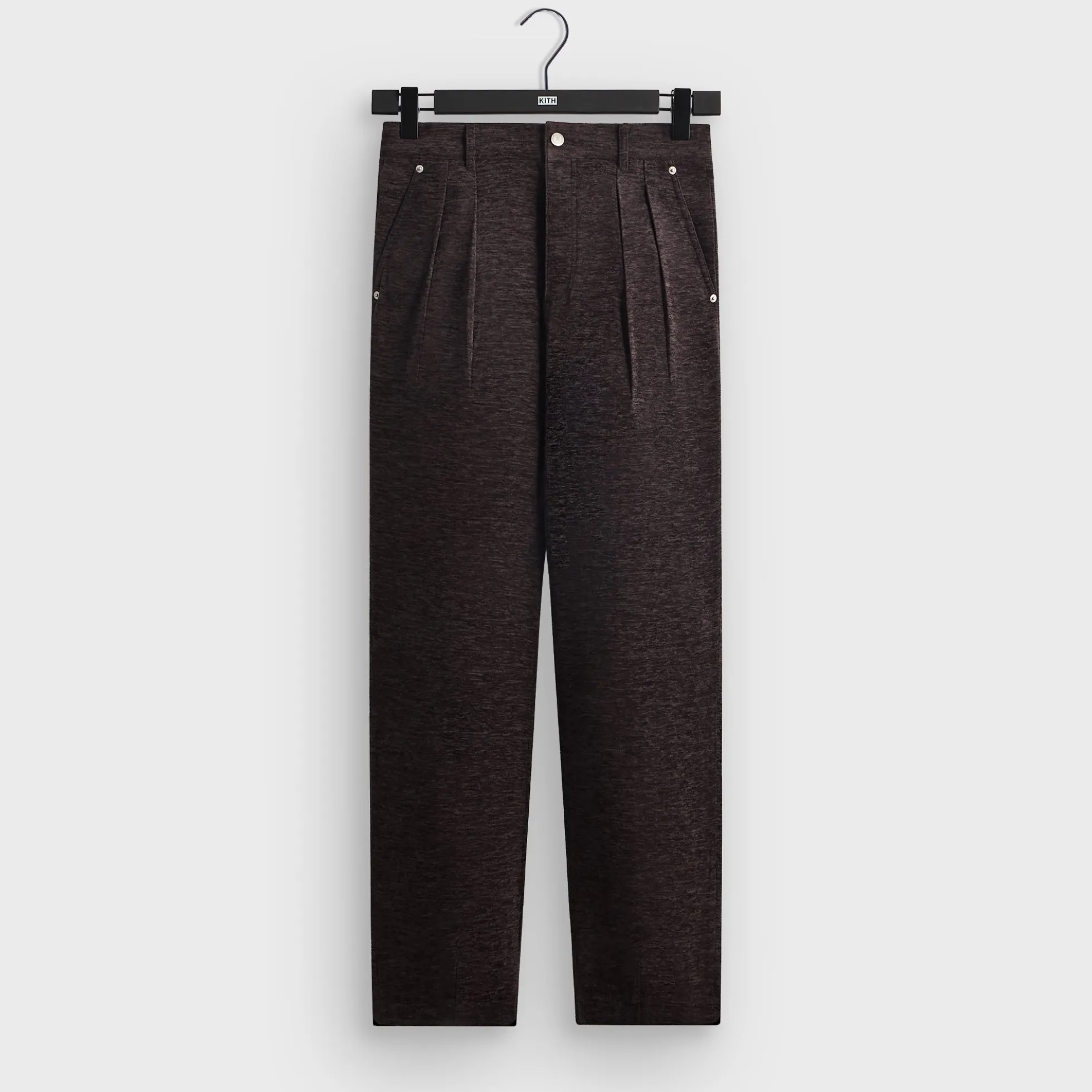 Kith Chenille Brett Pleated Taper Trouser