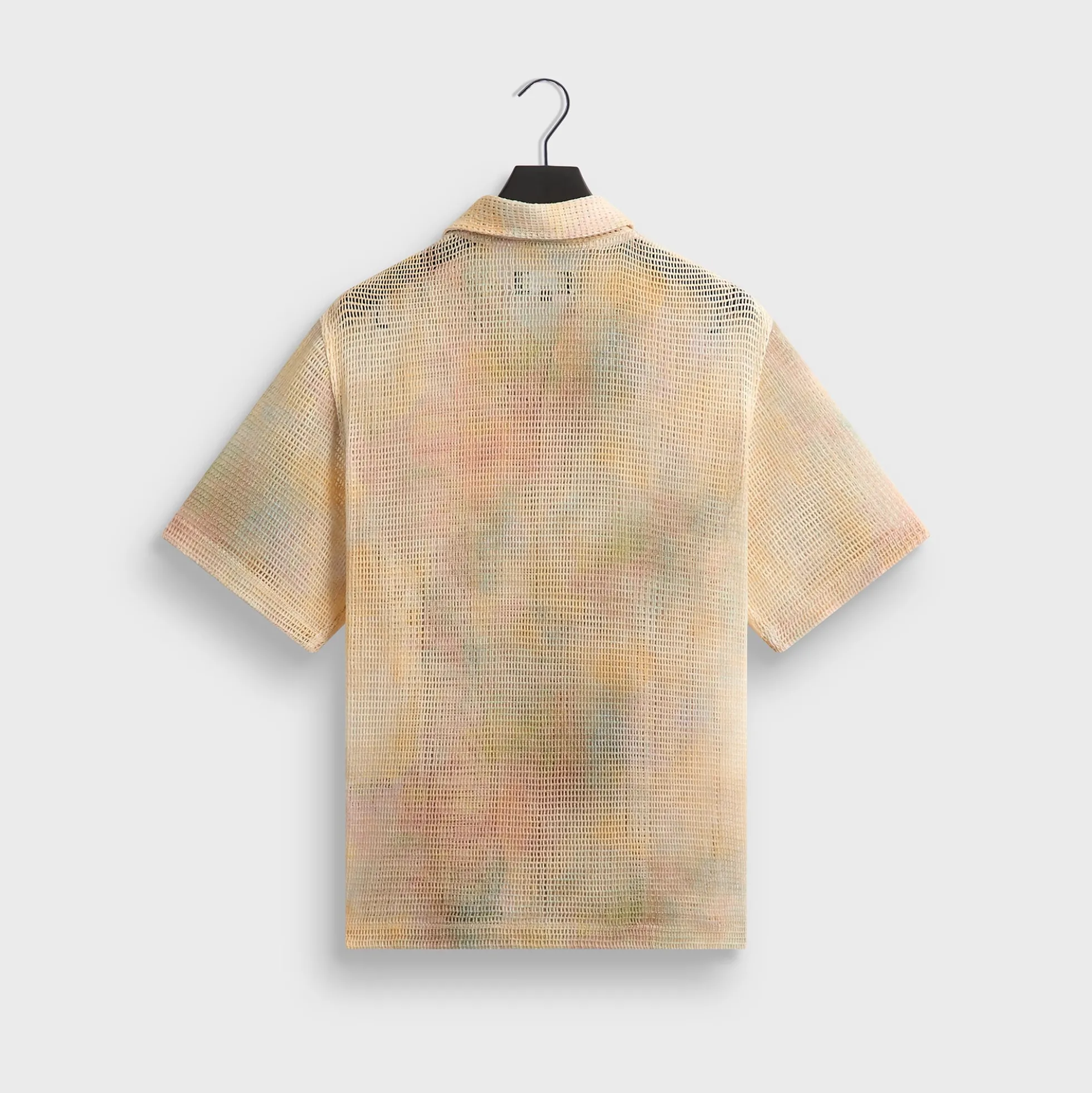 Kith Cloud Dye Cotton Mesh Thompson Camp Collar Shirt