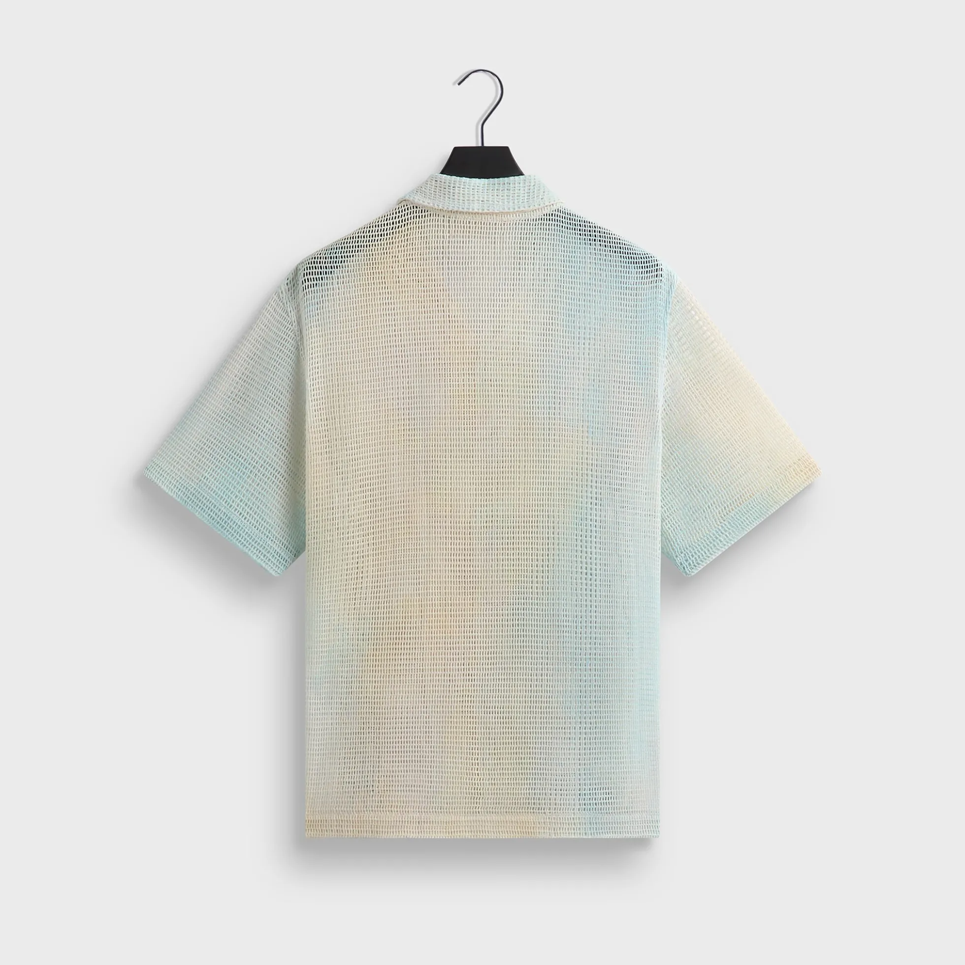 Kith Cloud Dye Cotton Mesh Thompson Camp Collar Shirt