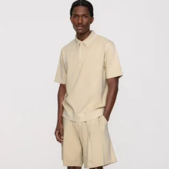 Kith Crystal Wash Interlock Graham Polo