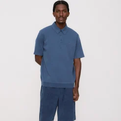 Kith Crystal Wash Interlock Graham Polo