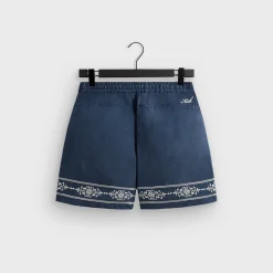 Kith Cupro Linen Cedar Short