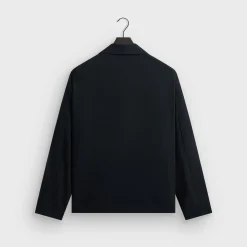 Kith Double Crepe Long Sleeve Thompson Crossover Shirt