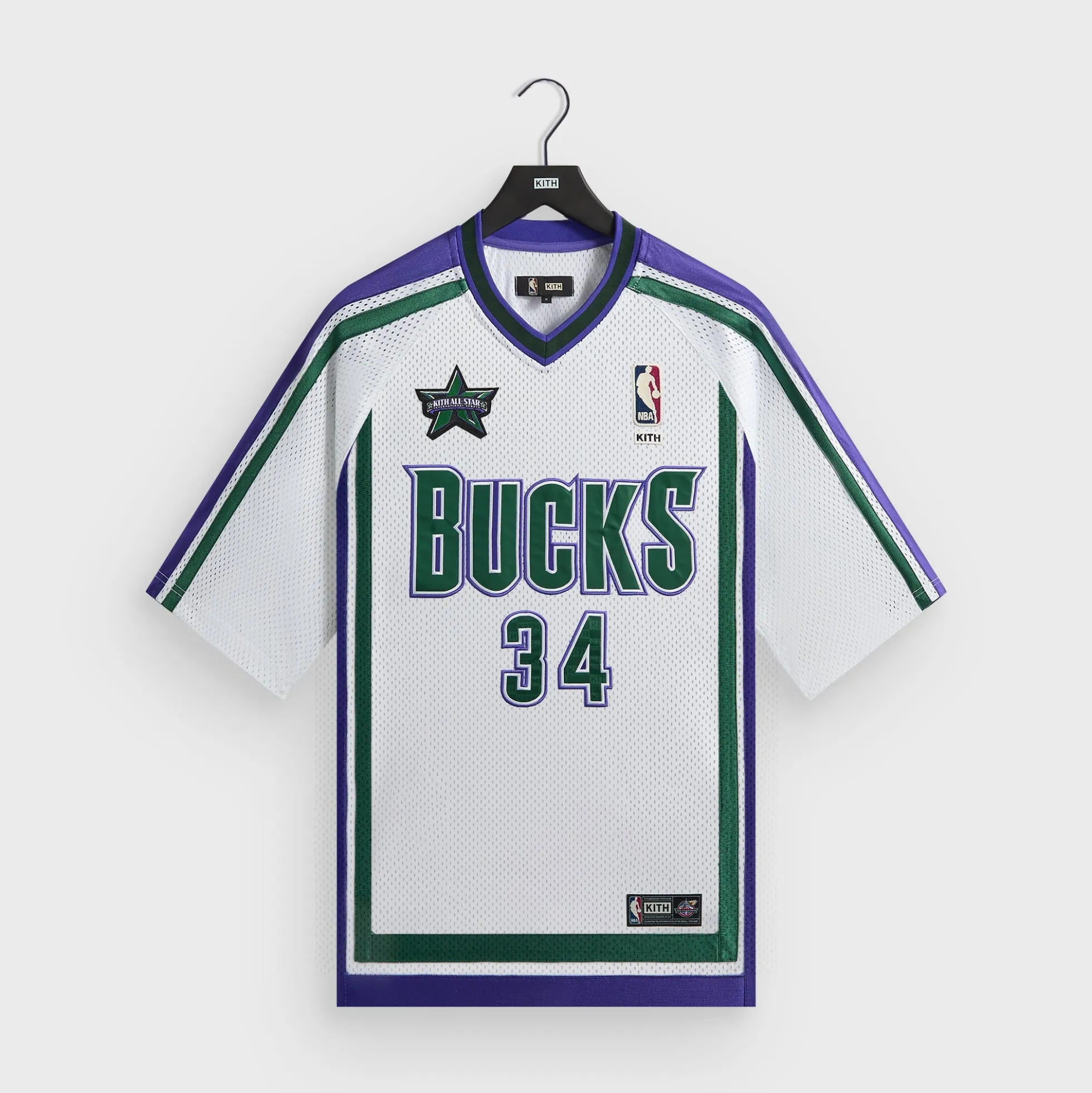 Kith for NBA All-Star Milwaukee Bucks Leon Shirt