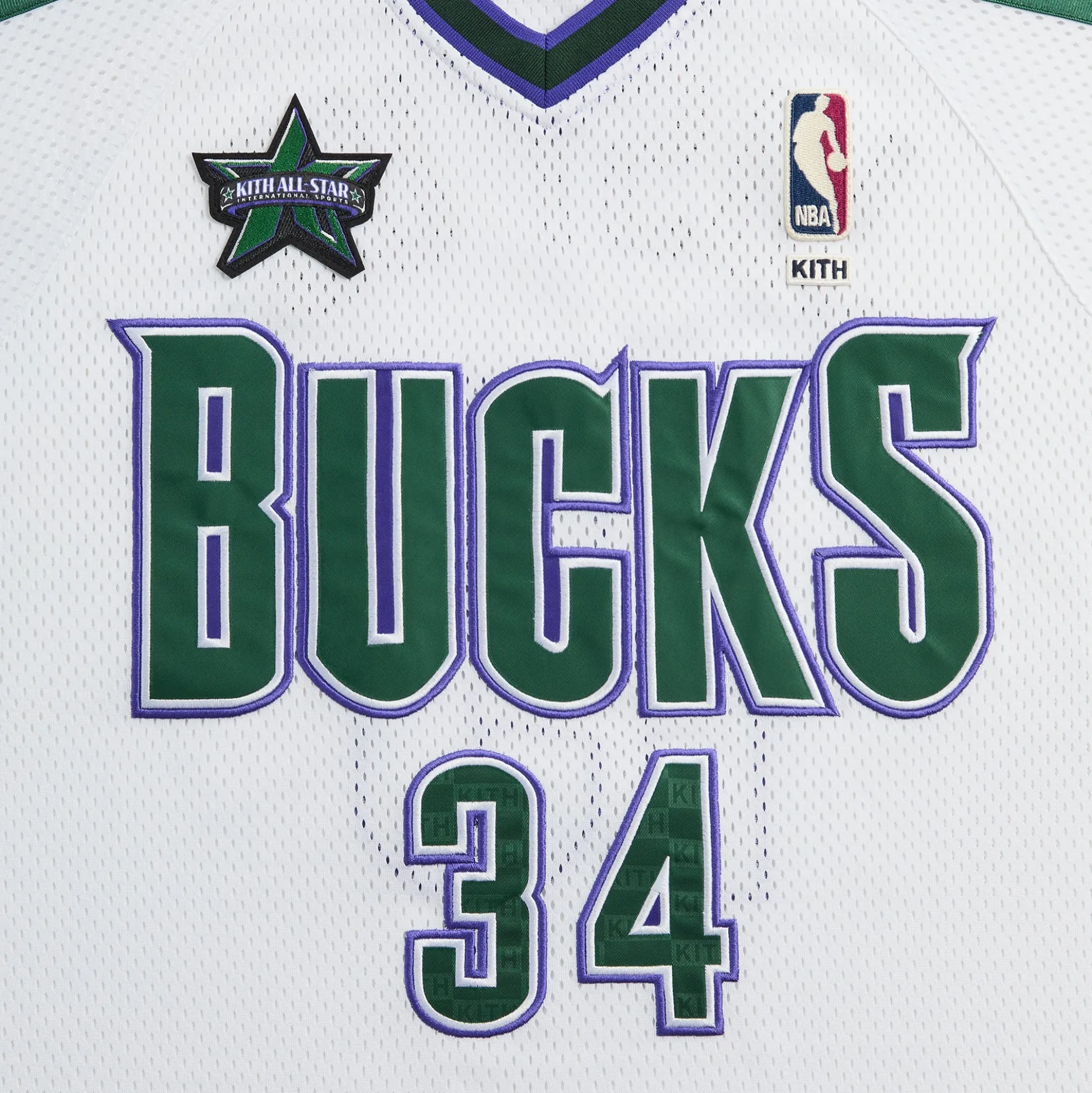 Kith for NBA All-Star Milwaukee Bucks Leon Shirt