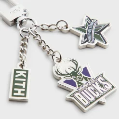 Kith for NBA All-Star Milwaukee Bucks Keychain