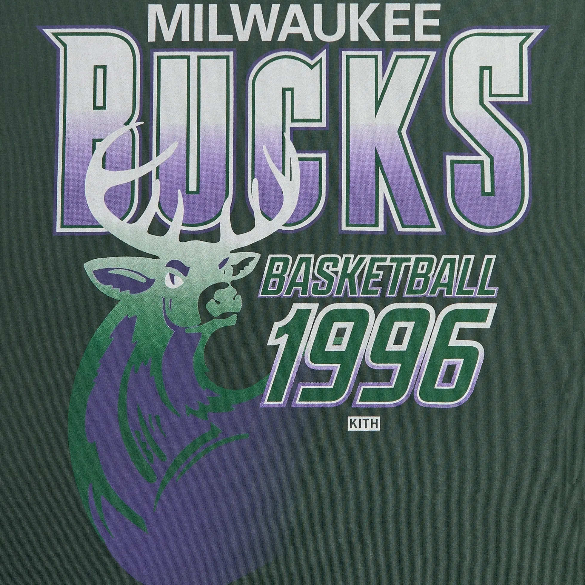Kith for NBA All-Star Milwaukee Bucks Vintage Tee