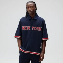 Kith for the New York Knicks Bernard King Woodpoint Shirt
