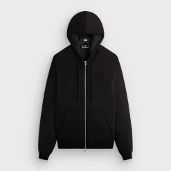 Kith for the New York Knicks Tonal Microsuede Cropped Braxton Hoodie