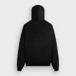 Kith for the New York Knicks Tonal Microsuede Cropped Braxton Hoodie