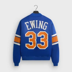Kith for the New York Knicks Patrick Ewing Classic Satin Bomber Jacket
