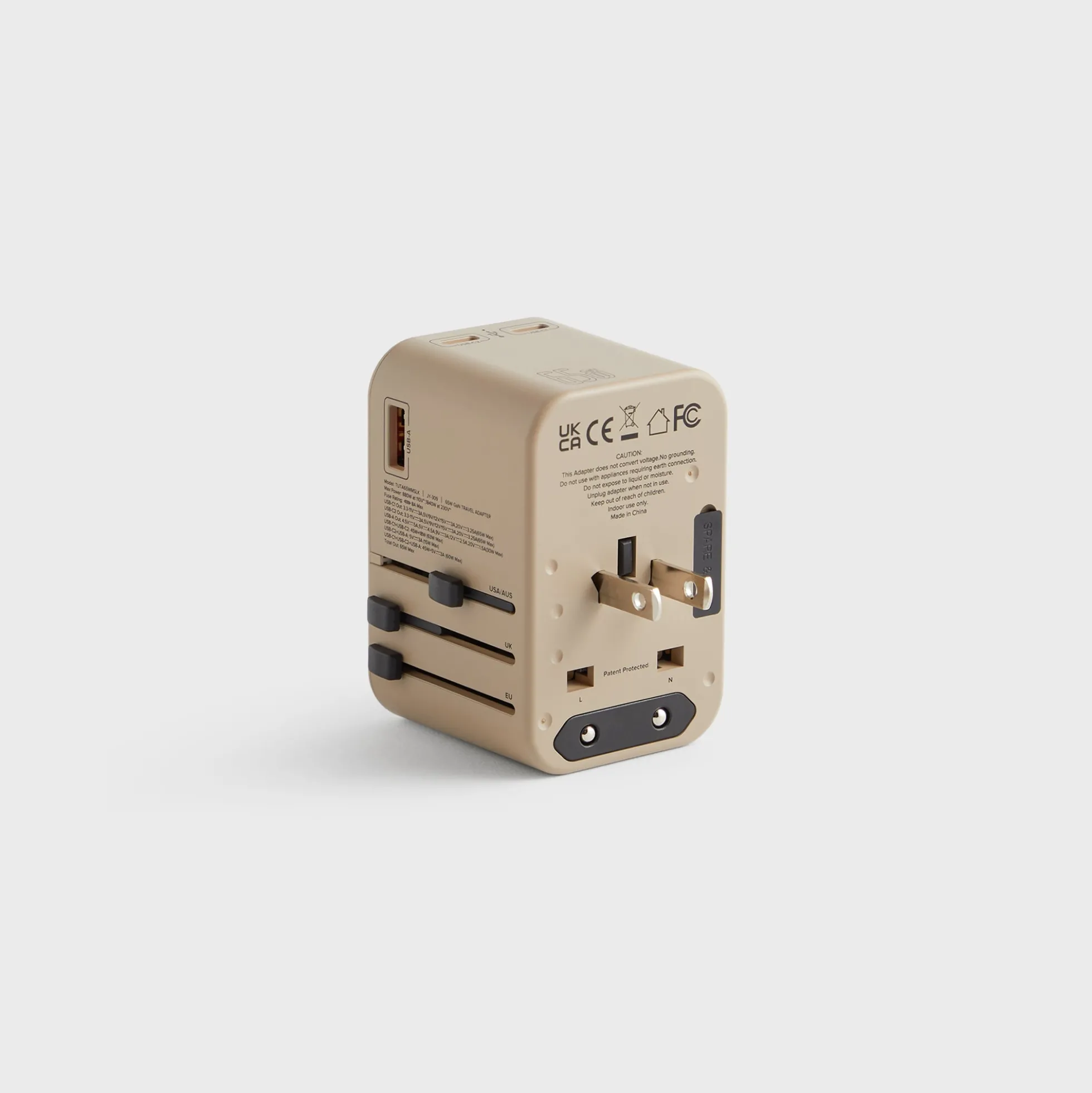 Kith for TUMI 65W Universal Power Adapter