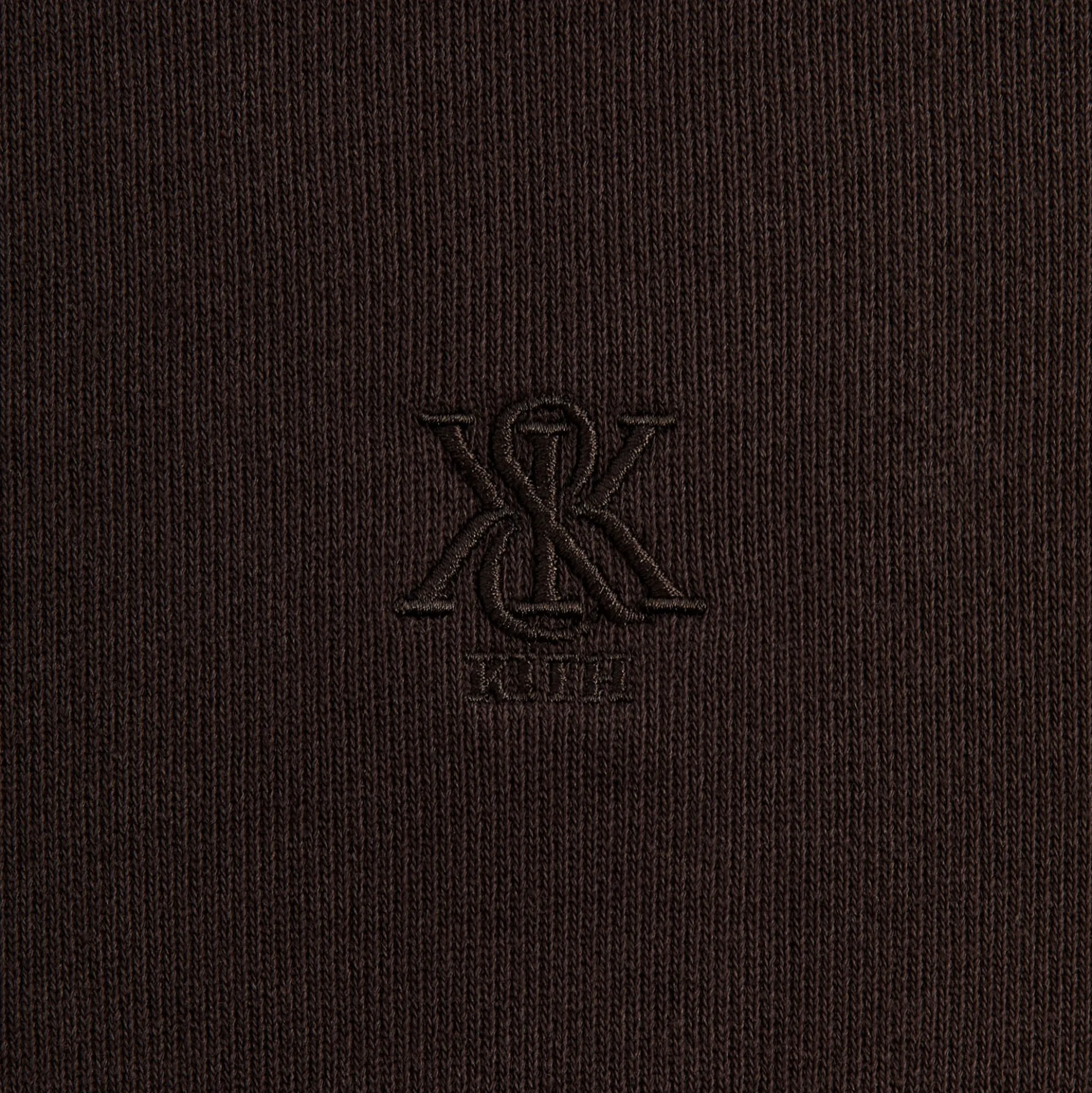 Kith Garment Dyed Fleece Mockneck Sweatshirt