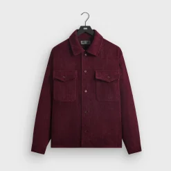 Kith Herringbone Velour Henson Buttondown