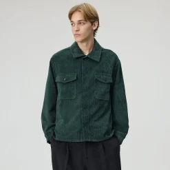 Kith Herringbone Velour Henson Buttondown