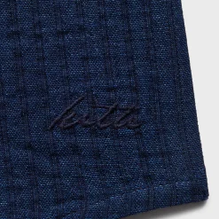 Kith Indigo Seersucker Townsend Shirt