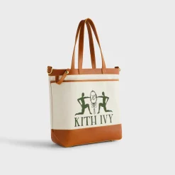 Kith Ivy for Wilson Leather Trimmed Tote
