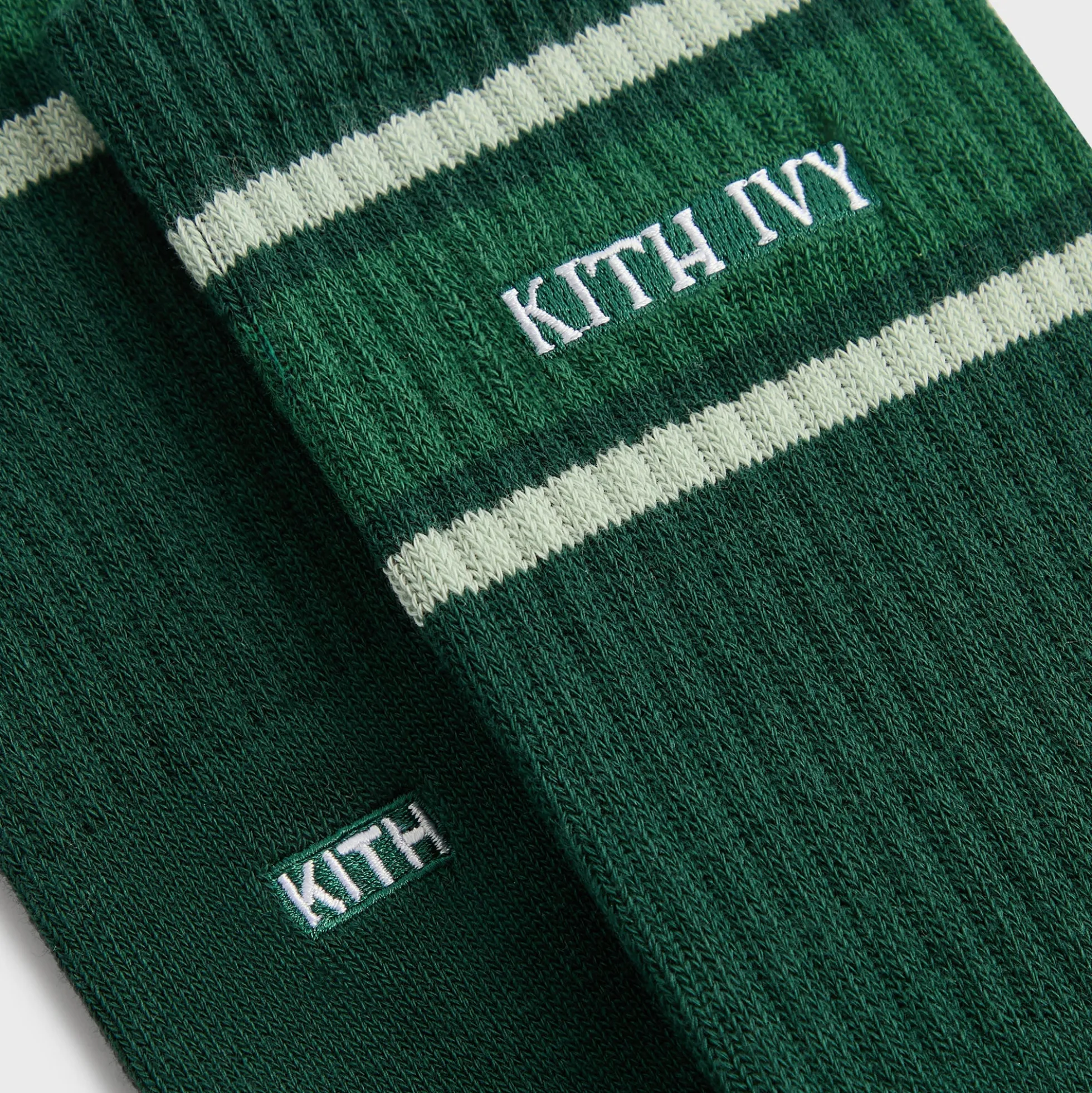 Kith Ivy for Wilson Stripe Logo Crew Socks