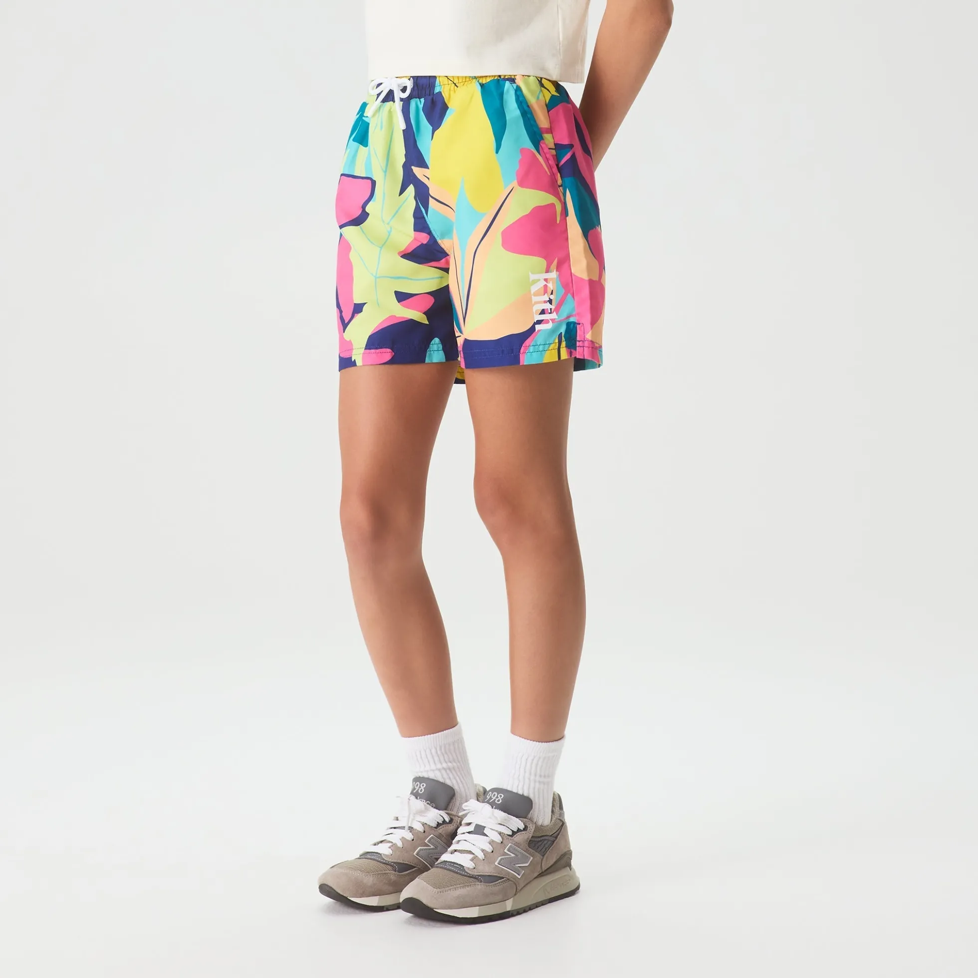 Kith Kids Abstract Tropical Kai Swim Trunk