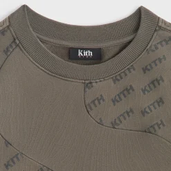 Kith Kids Blocked Monogram Nelson Sweatshirt
