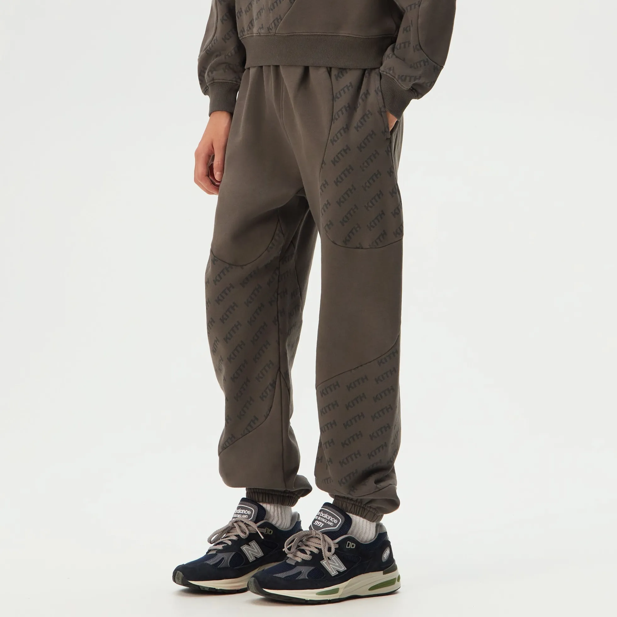 Kith Kids Blocked Monogram Nelson Sweatpant