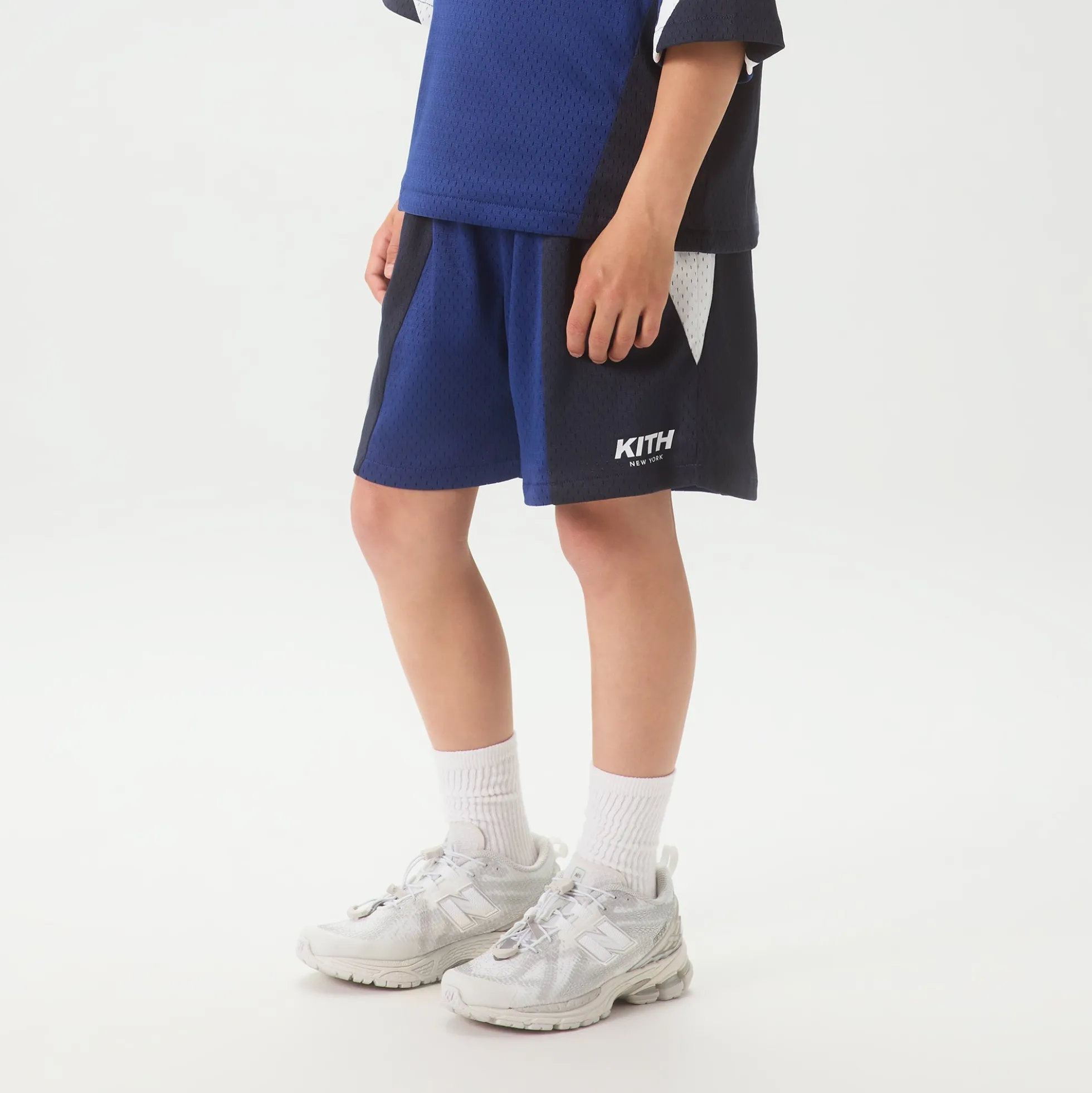 Kith Kids Color-Blocked Curtis Short