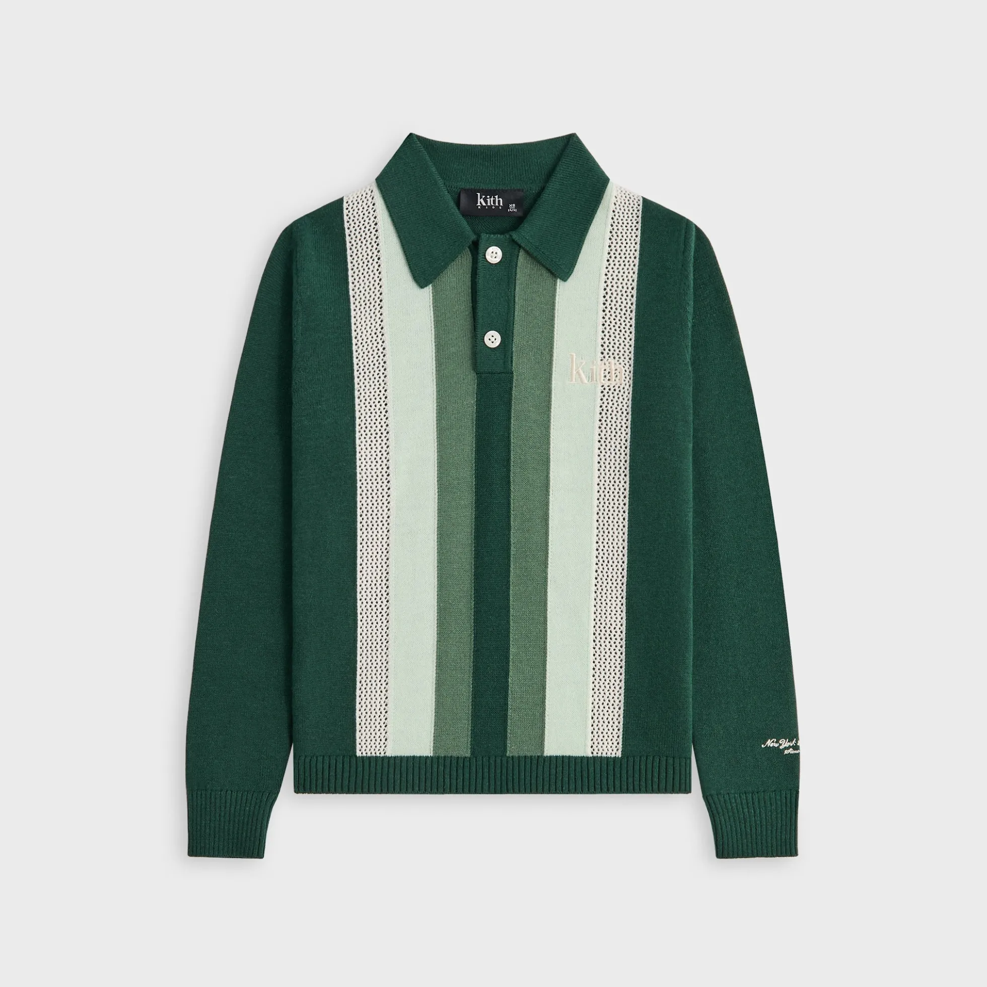 Kith Kids Color-Blocked Hanson Polo