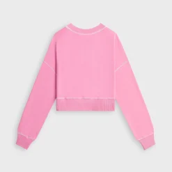 Kith Kids Cropped Contrast Stitch Nelson Crewneck