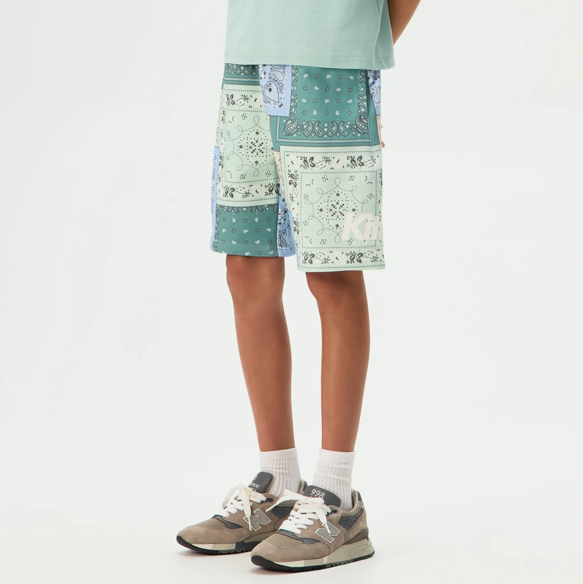 Kith Kids Deconstructed Bandana Nelson Short