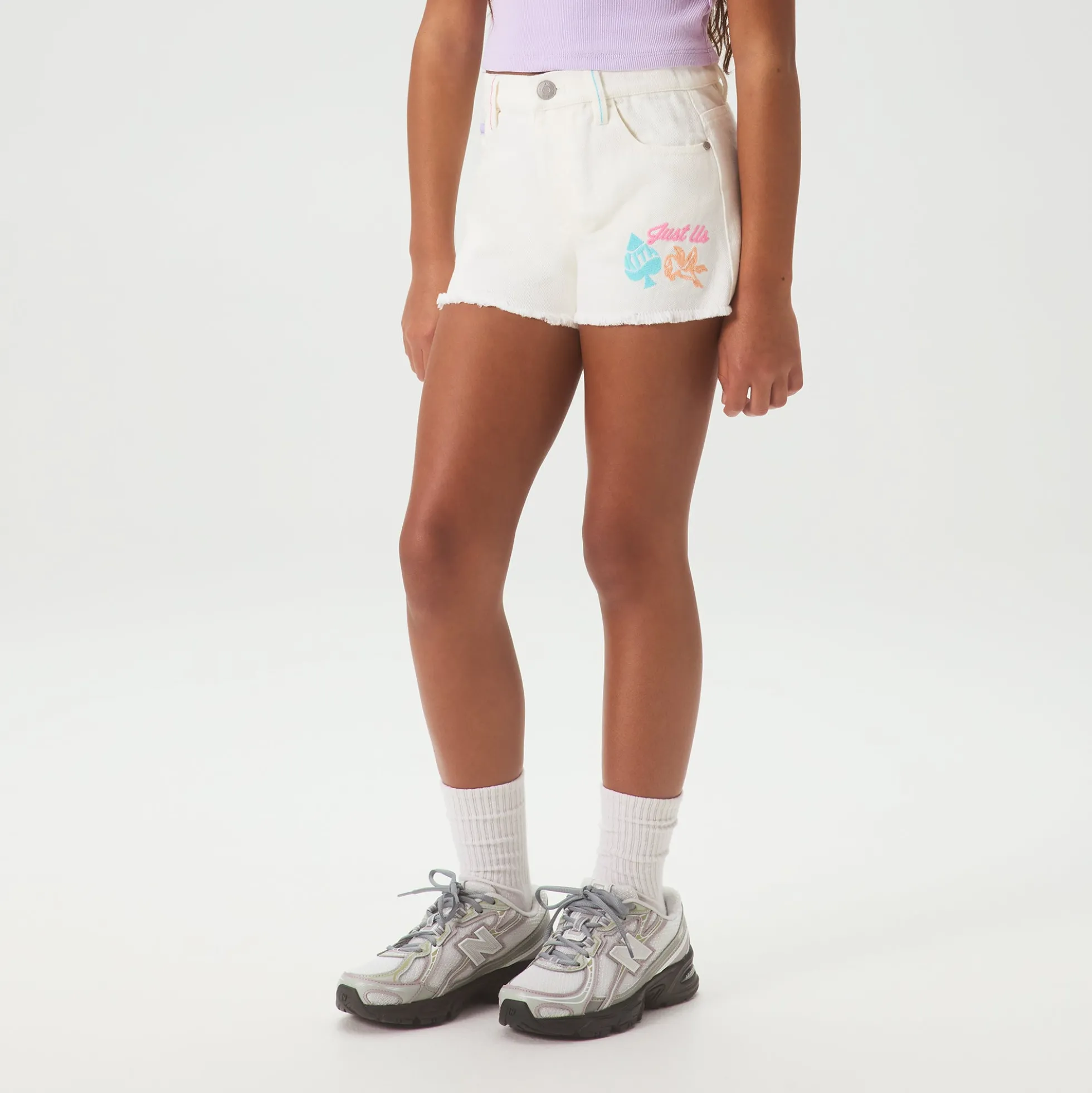 Kith Kids Denim Cut Off Short