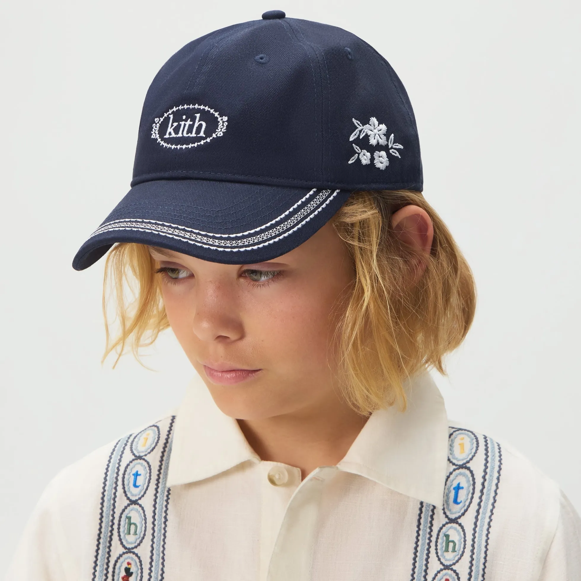 Kith Kids Floral Embroidered Classic Cap