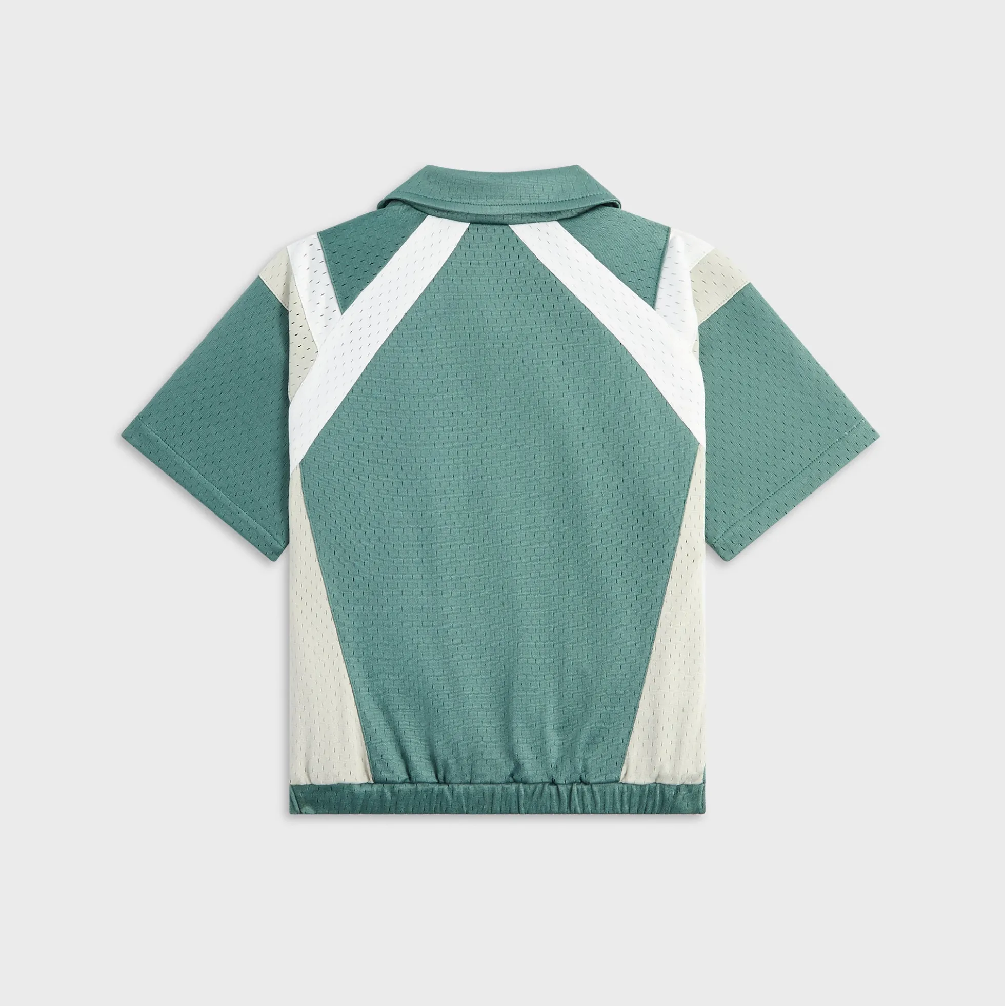 Kith Kids Linden Quarter Zip Mesh Polo