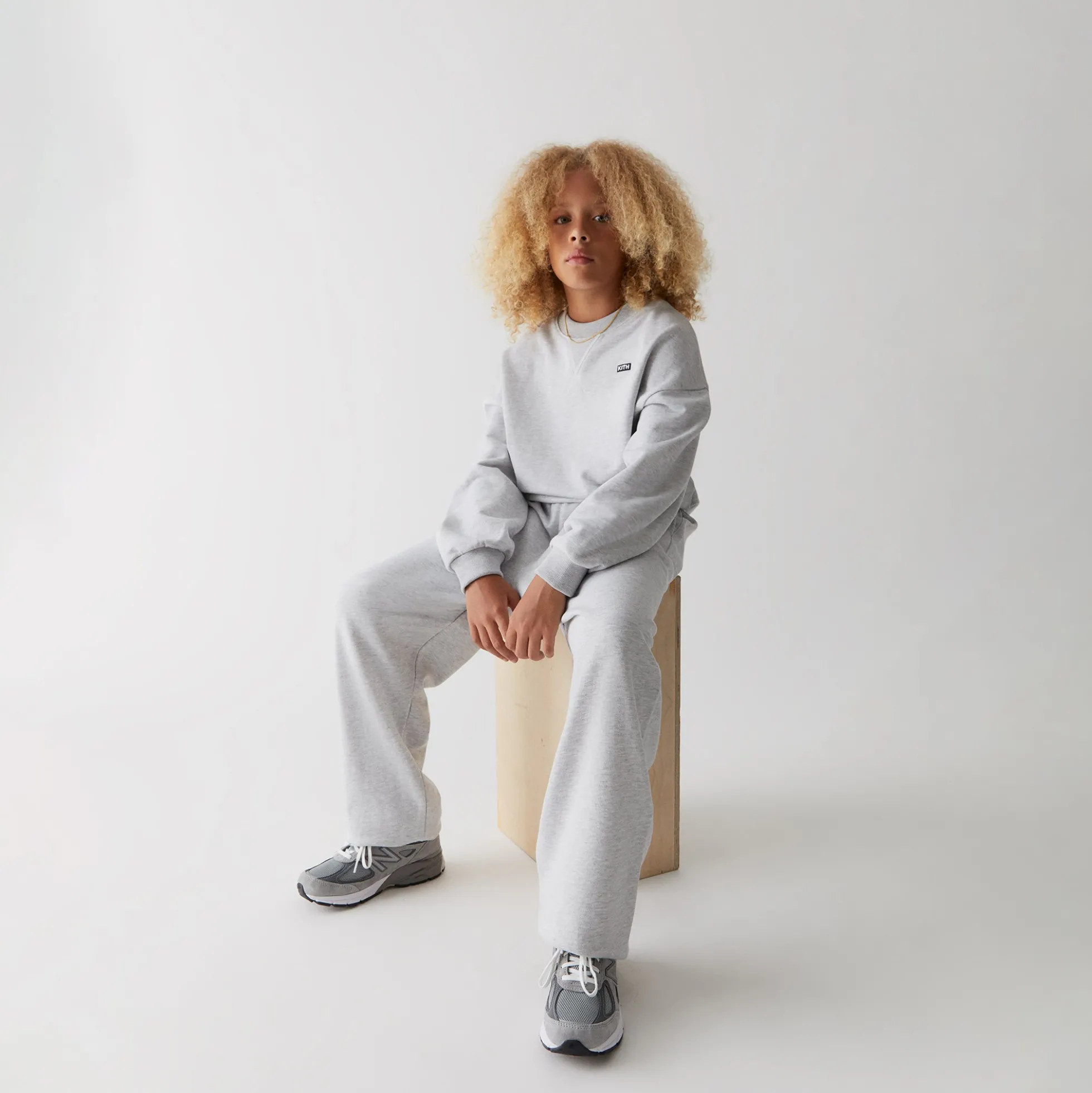 Kith Kids Long Sleeve Nelson Crewneck