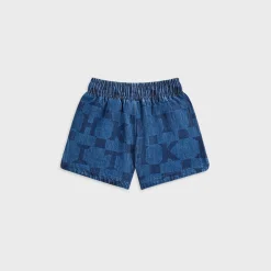 Kith Kids Monogram Denim Short