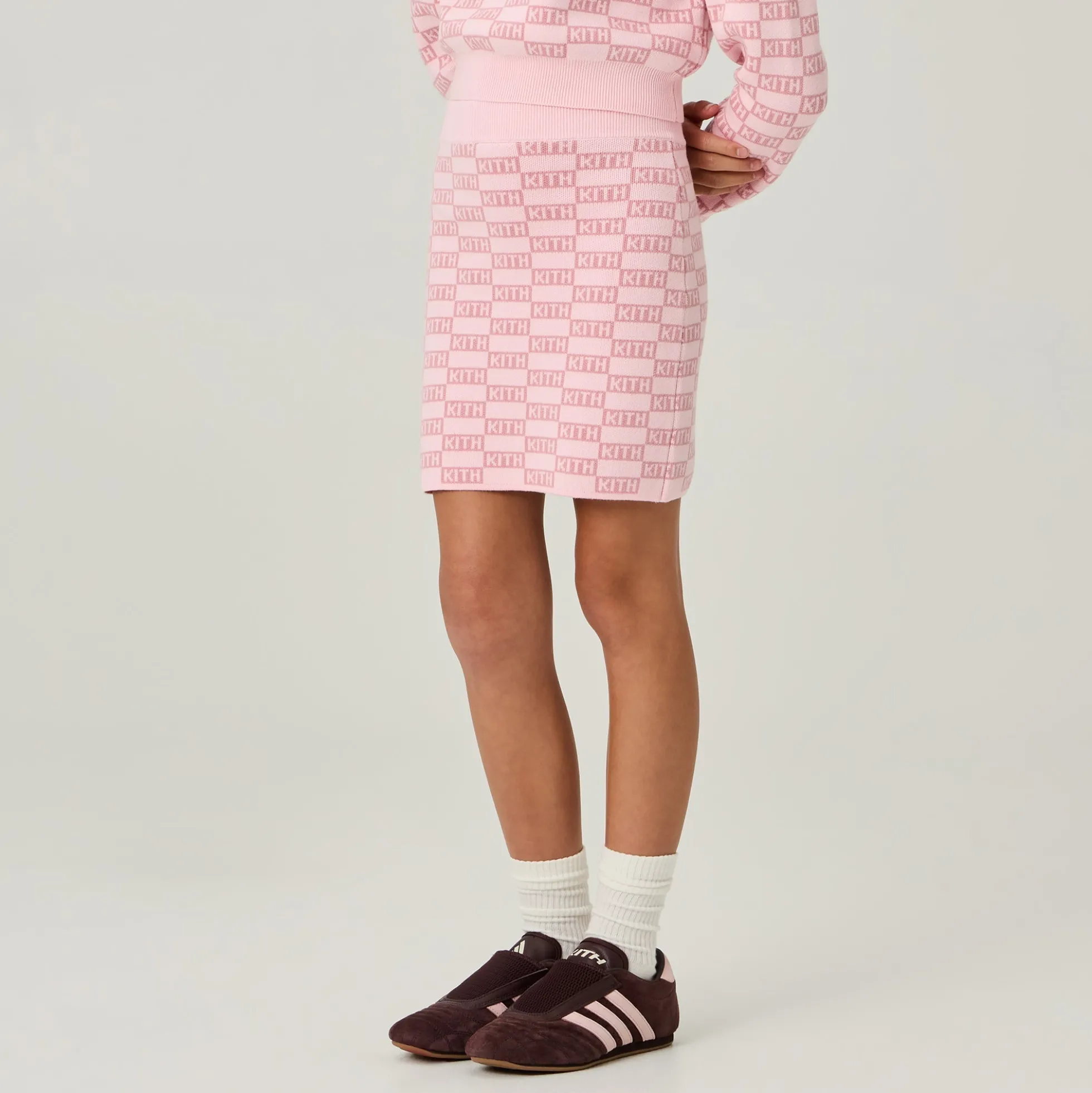 Kith Kids Monogram Mini Skirt