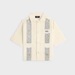Kith Kids Novelty Embroidered Bennet Collared Shirt