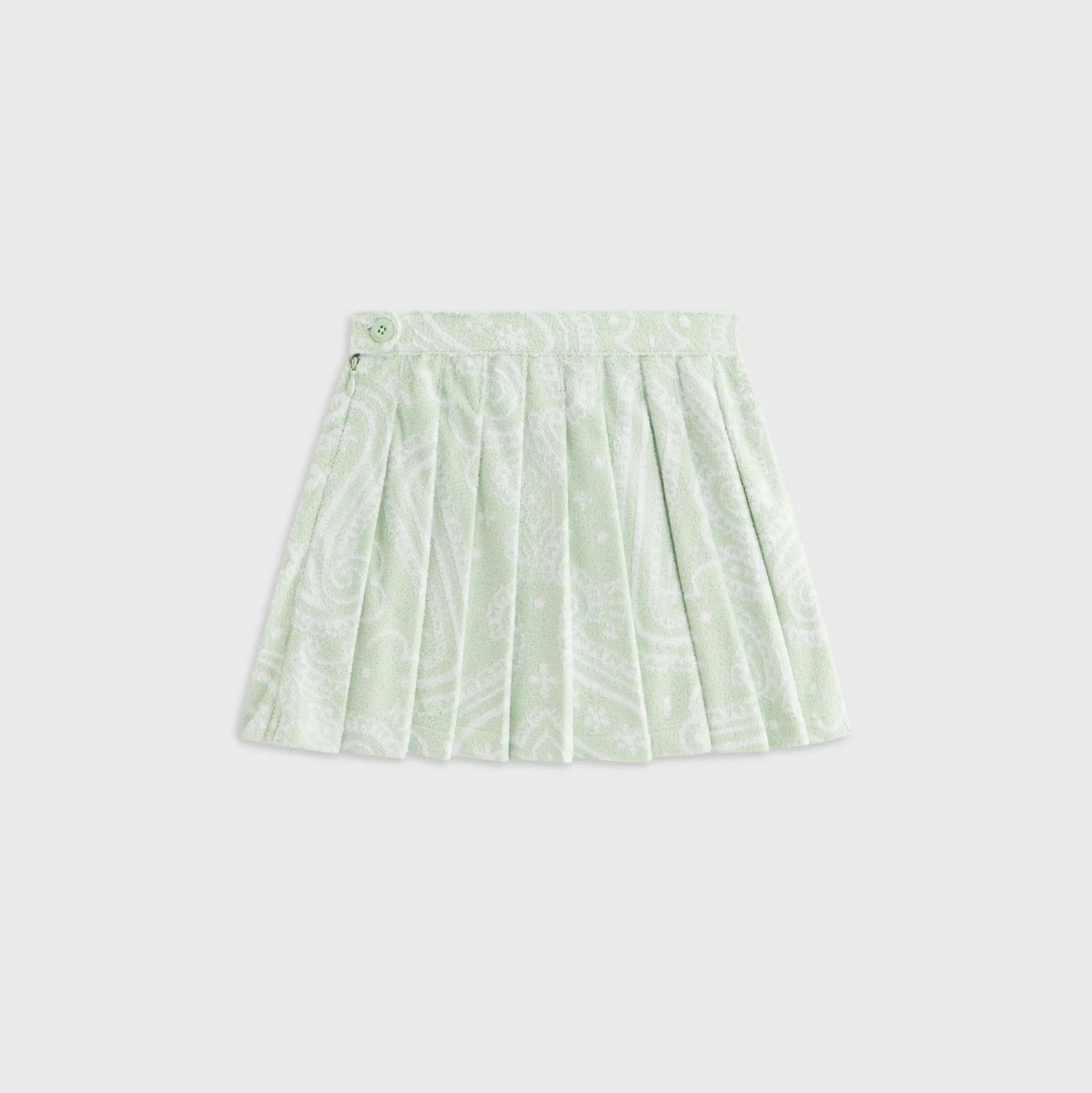 Kith Kids Paisley Jacquard Pleated Skirt