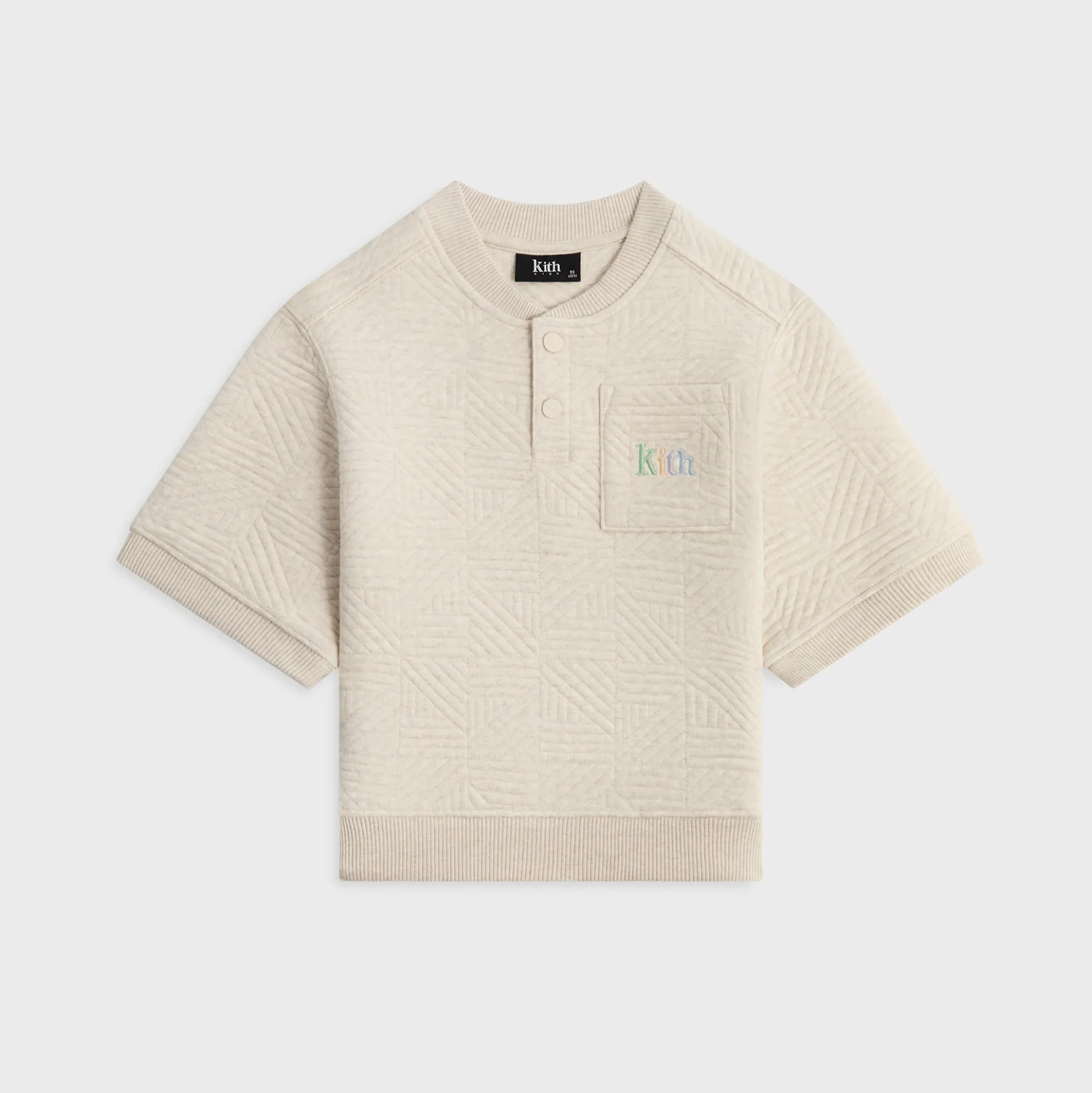 Kith Kids Quilted Nelson Henley