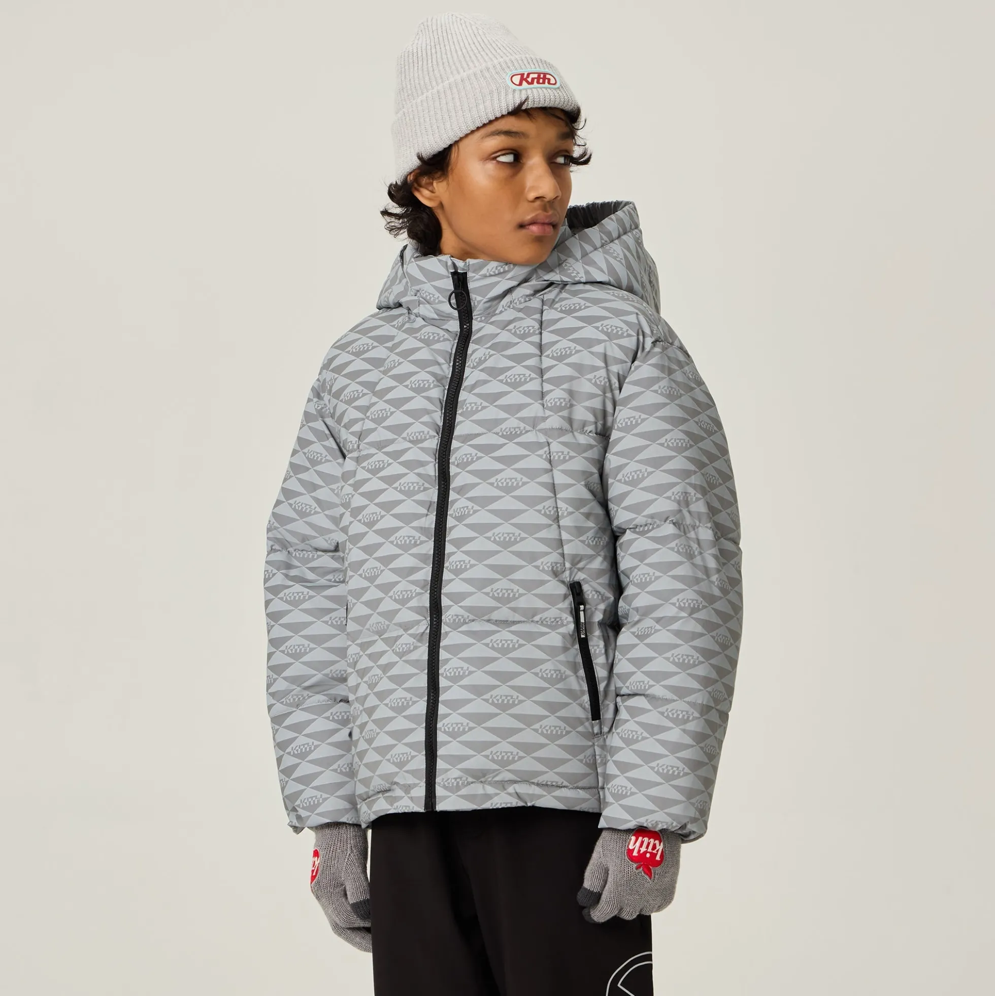 Kith Kids Reflective Midi Puffer