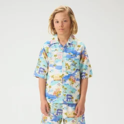 Kith Kids Scenic Thompson Camp Shirt